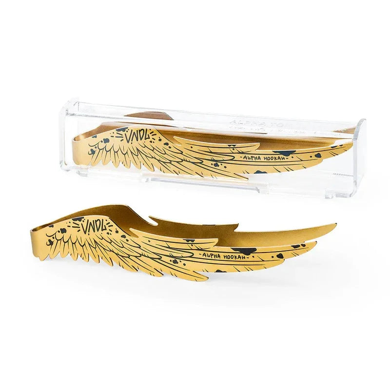 Alpha Hookah Wings Gold Zange