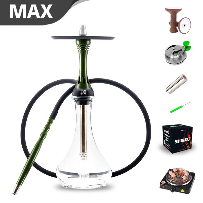 Alpha Hookah X Set - Olive