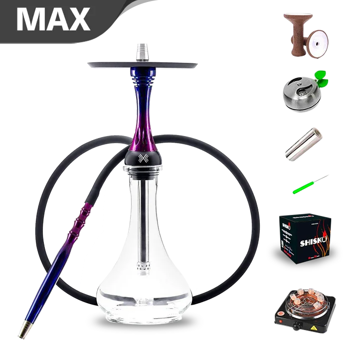 Alpha Hookah X セット - Midnight Candy