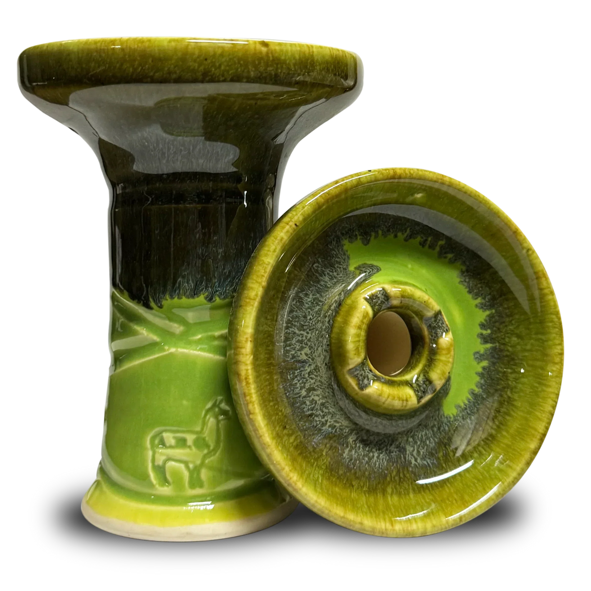 Alpaca Rook Shallow Bowl - Guac