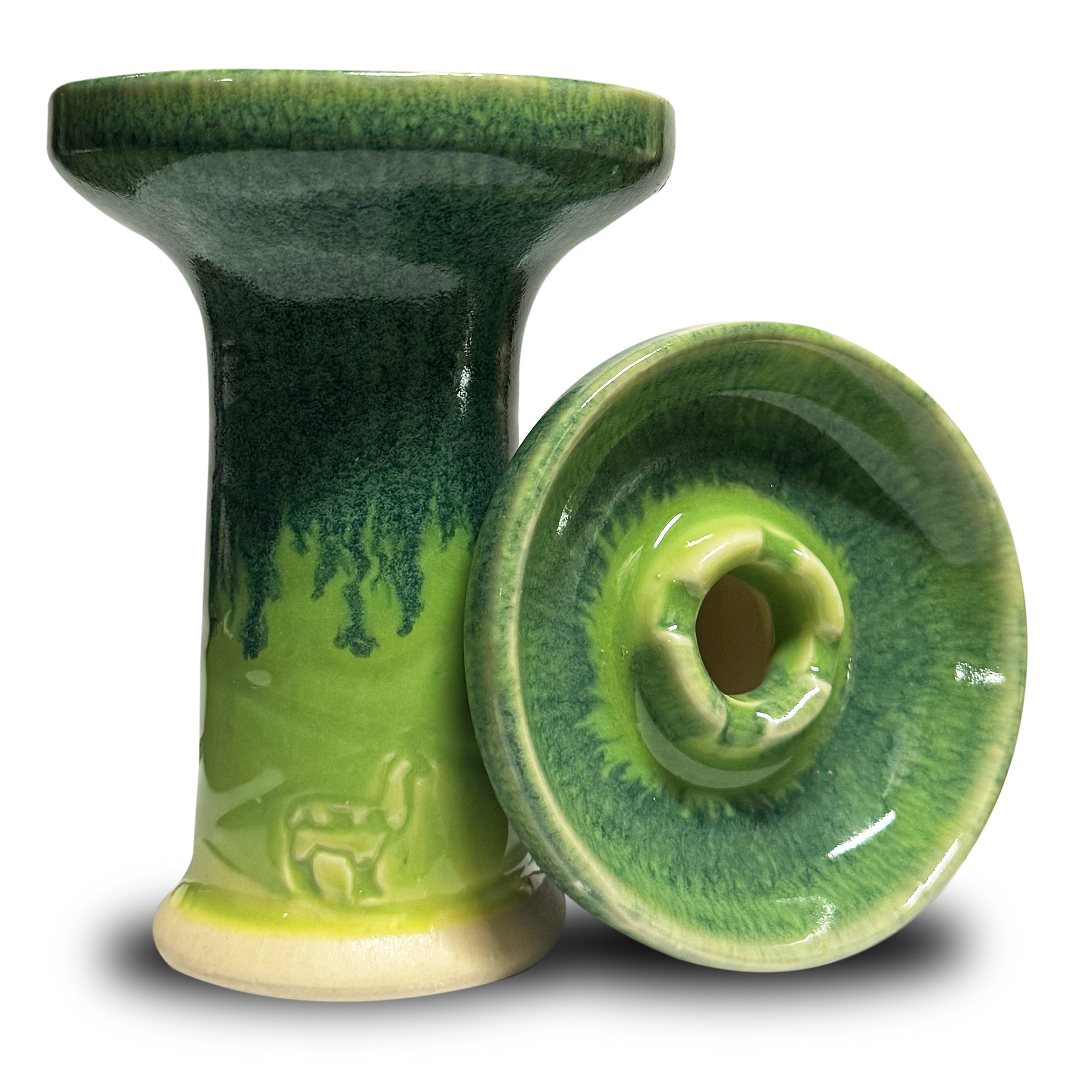 Alpaca Rook Shallow Bowl - Lime