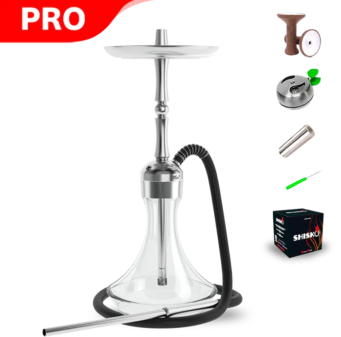 MattPear Mini S Ball Hookah - Clear