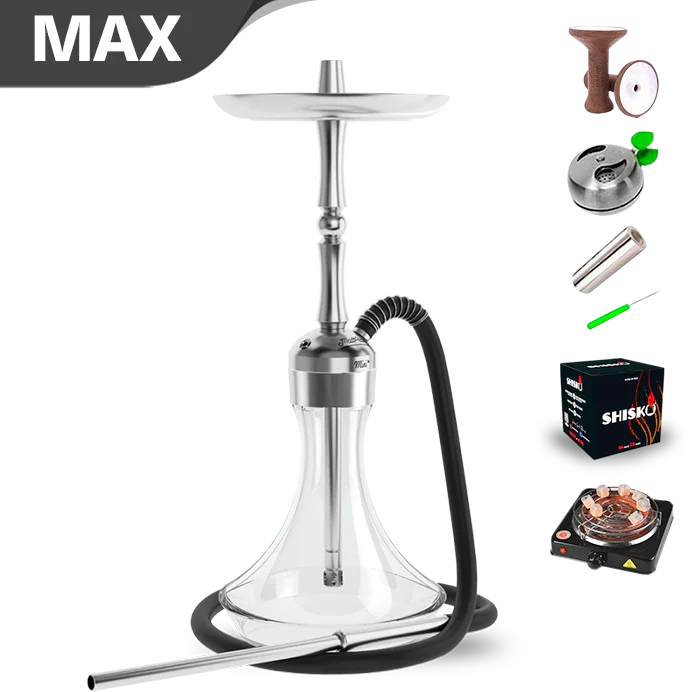 MattPear Mini S Ball Hookah - Clear