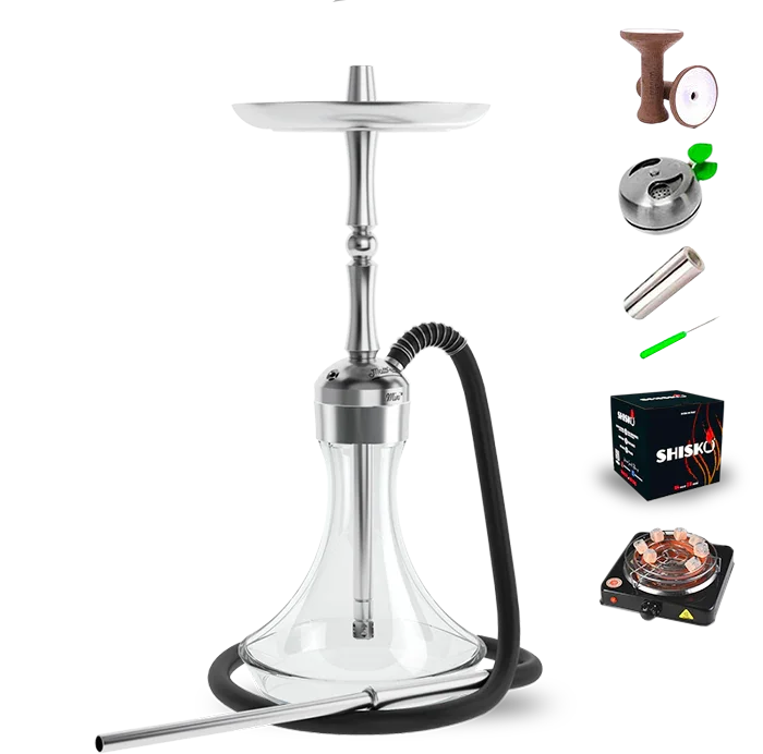 MattPear Mini S Ball Hookah - Clear