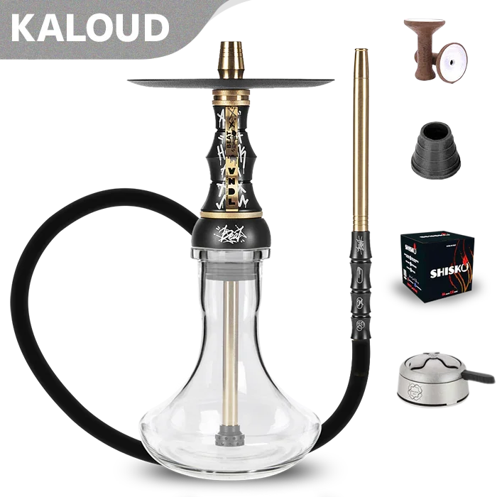 Alpha Hookah Beat con base - VNDL transparente