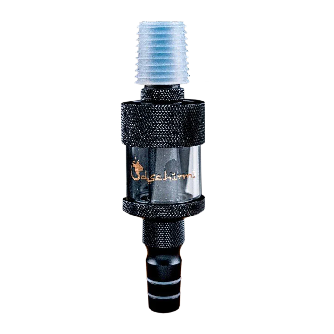 Dschinni Aluminium Molasses Catcher Black (With Adapter &amp; Ultra Grip)