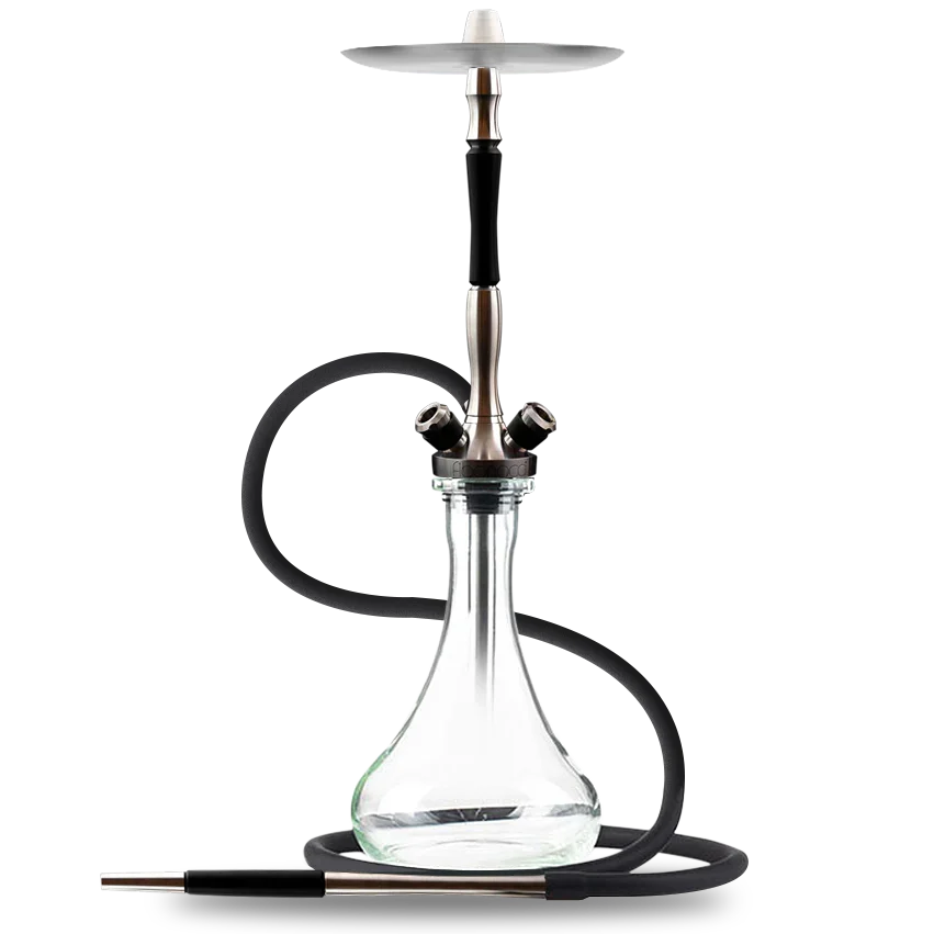 Union Hookah Fibonacci Hookah - Black Exotic Wood