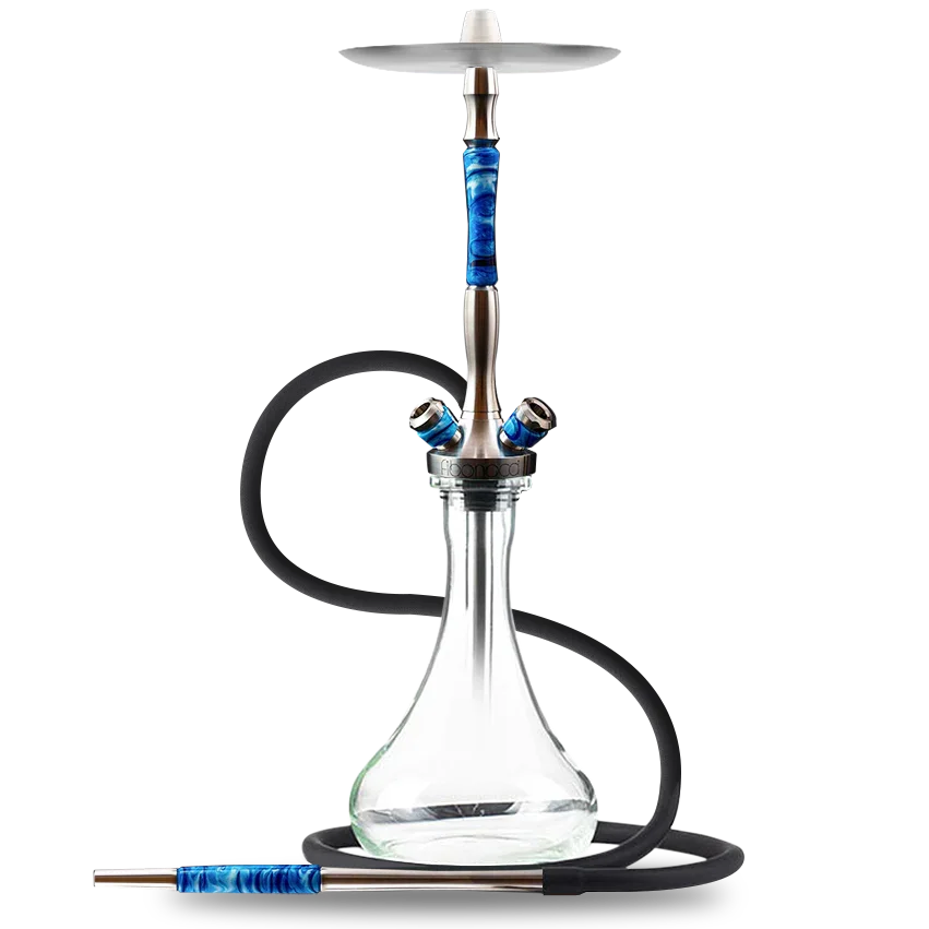 Union Hookah Fibonacci Hookah - Blue Acrylic