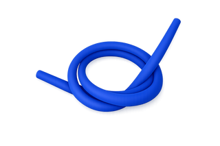 Premium High Grade Soft Touch Silicone Hose - Blue