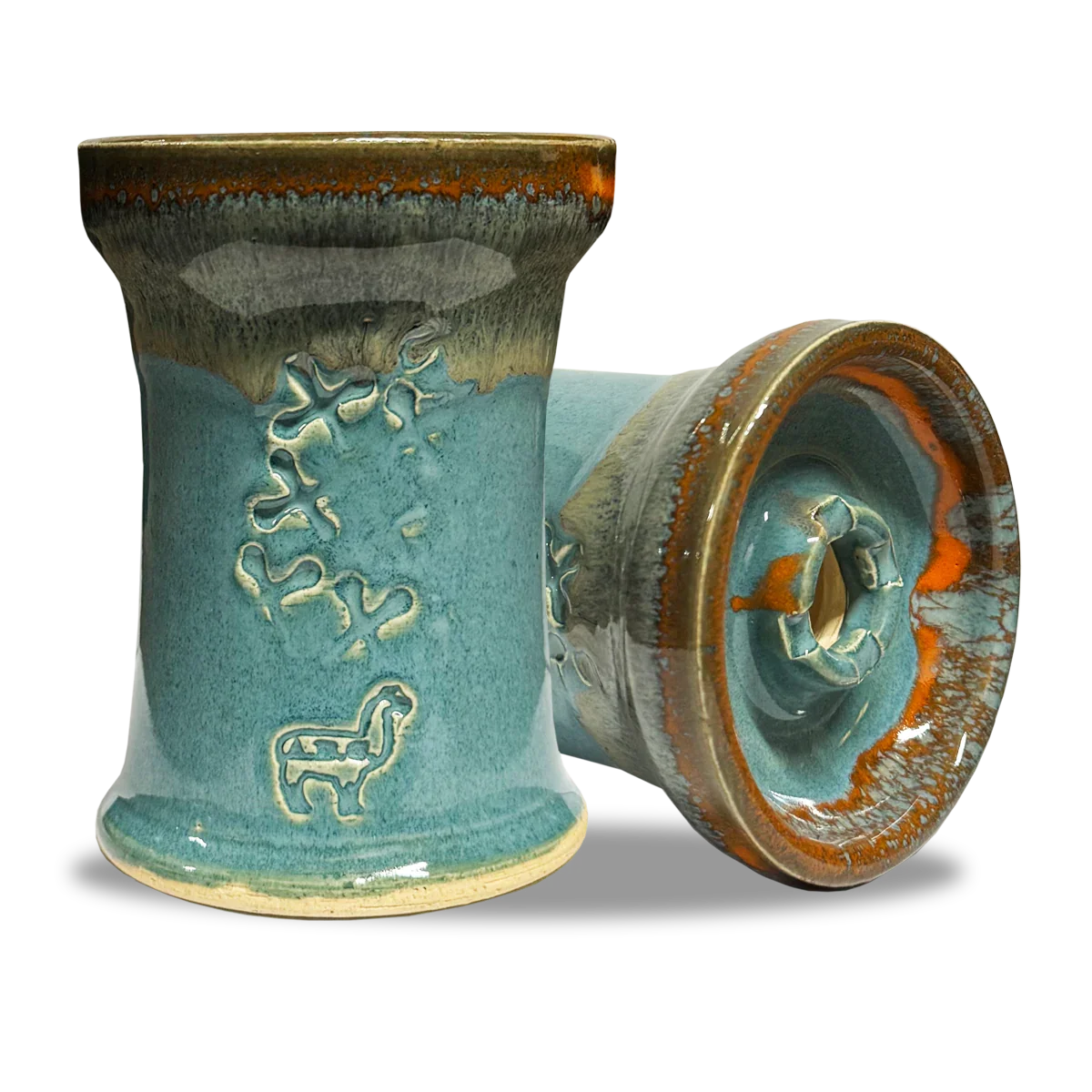 Alpaca Rook Thick Boyz Bowl - Citrus Teal
