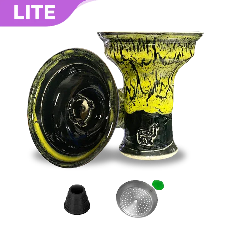 Alpaca X Debonair LeRook Deep Bowl - Black Yellow (Limited Edition)
