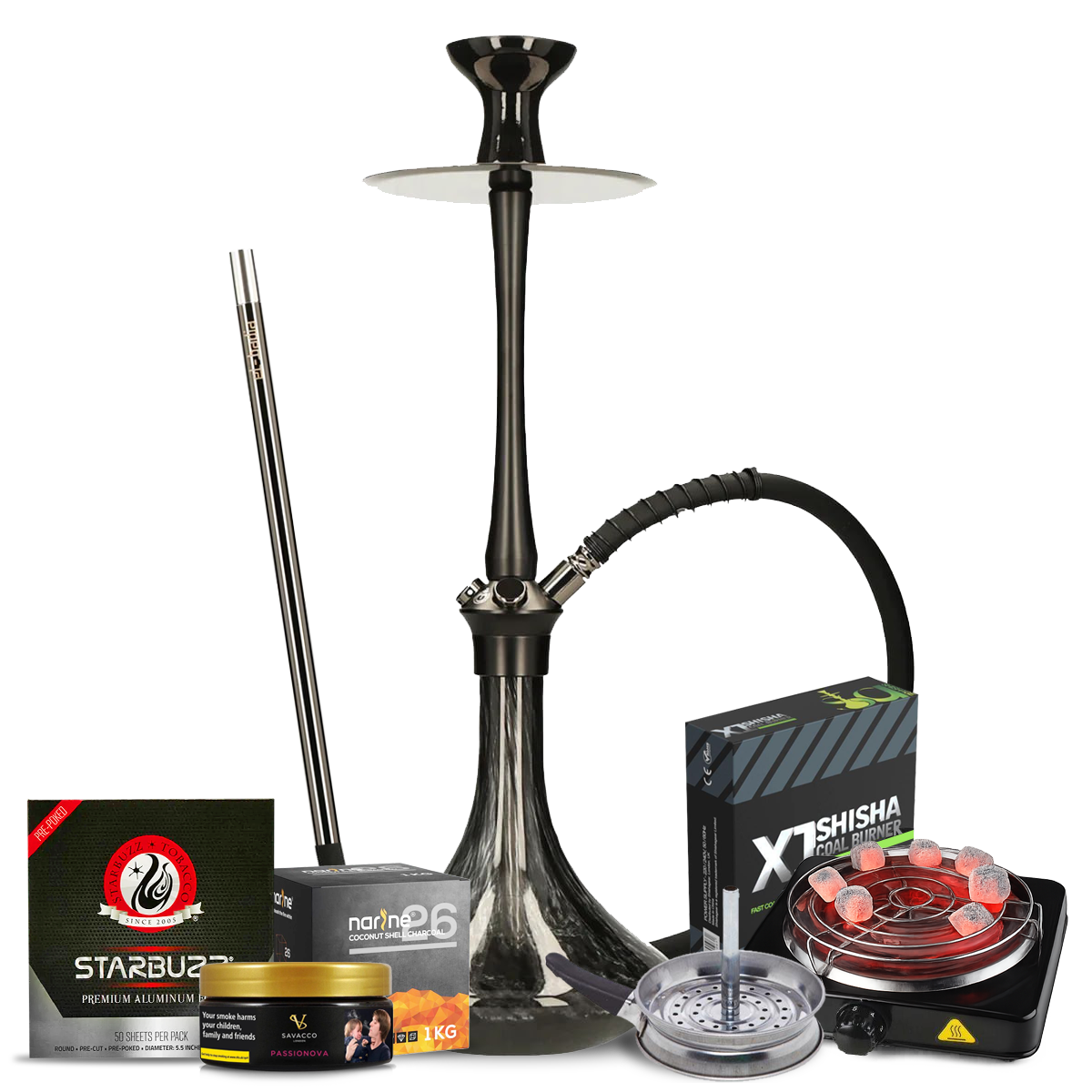 C7 V2 Hookah Starter Kit