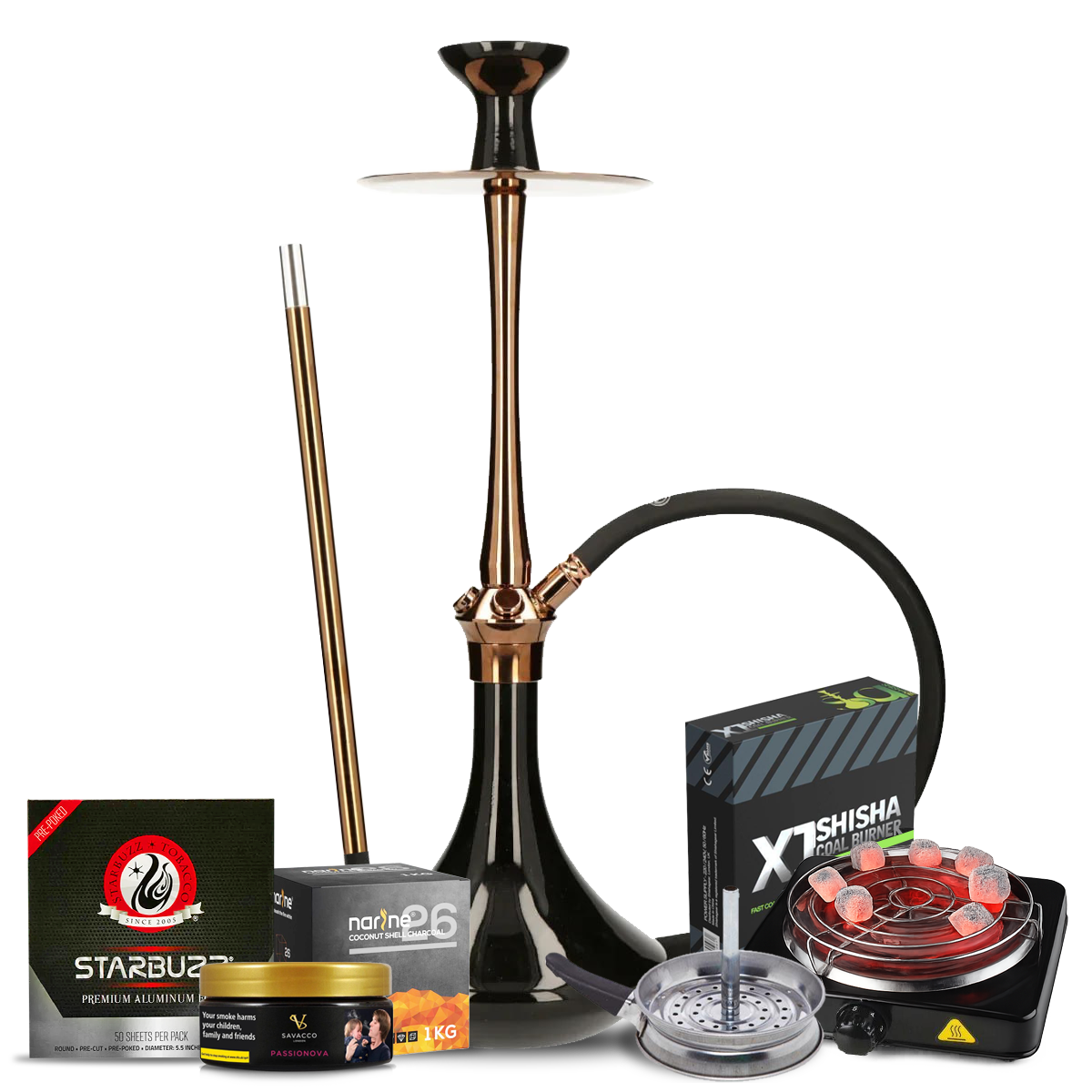 C7 V2 Hookah Starter Kit