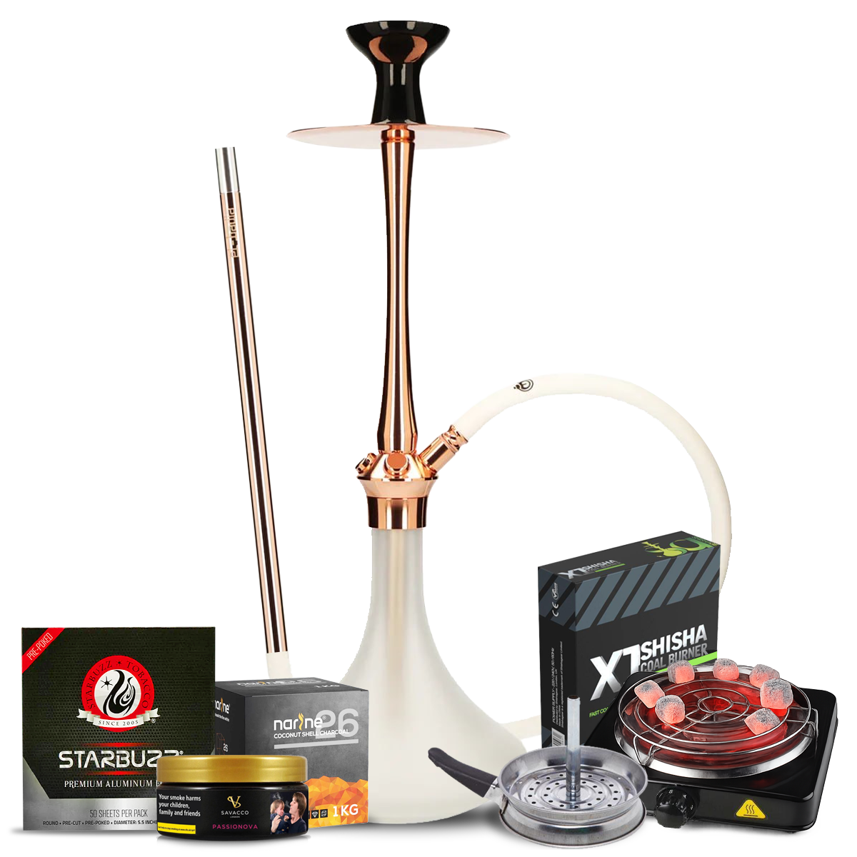 C7 V2 Hookah Starter Kit