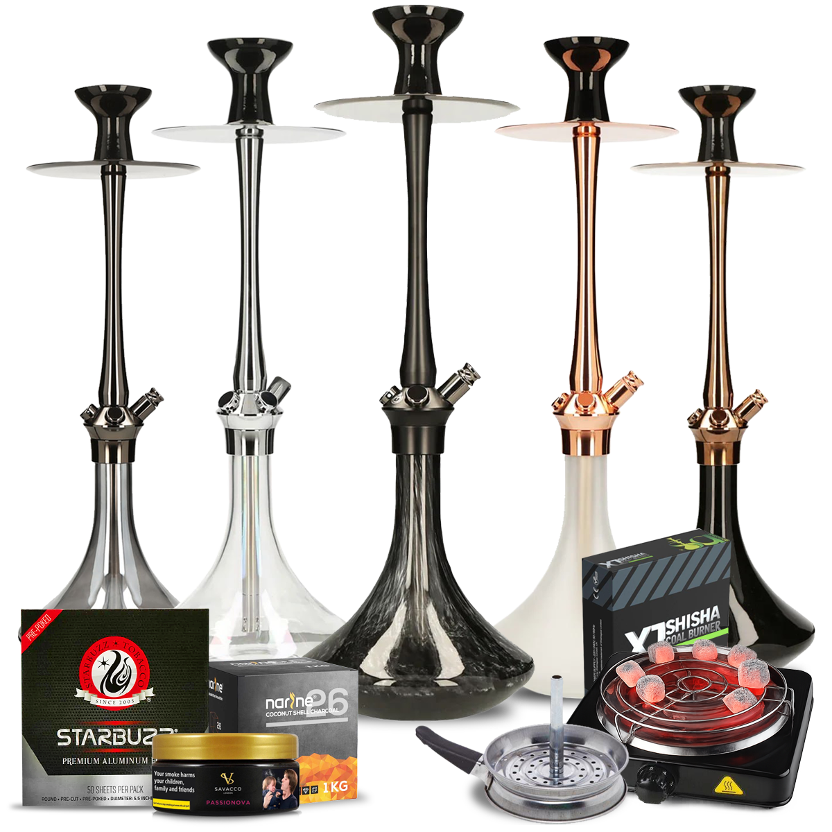 C7 V2 Hookah Starter Kit
