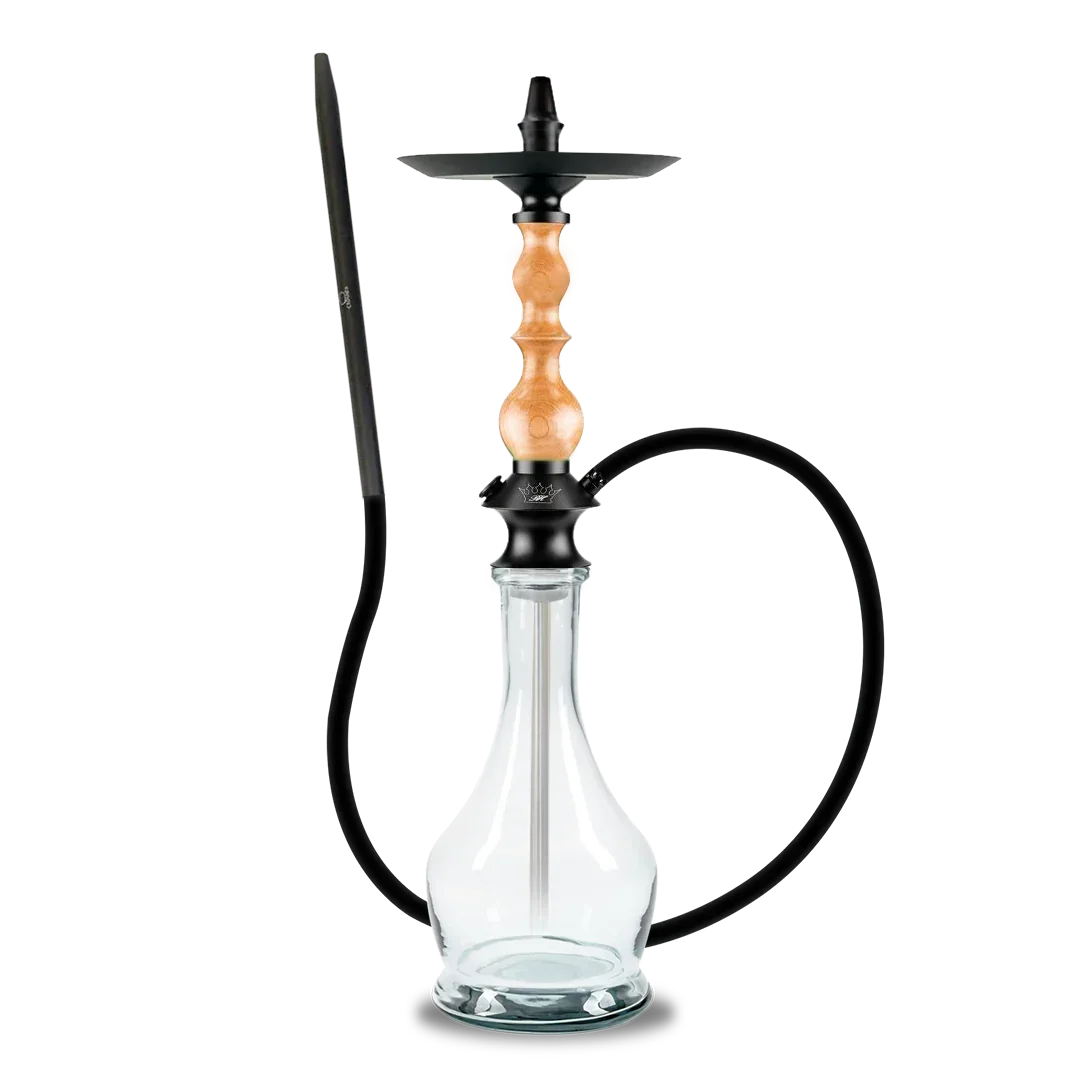 Regal Hookah Mini Queen - Pinewood - Hookah Shisha - UK - black 