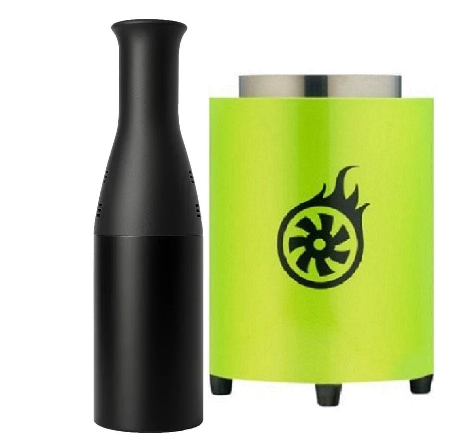 Coalcatcher with Shisha Turbine Next Limited Edition - Lime Green