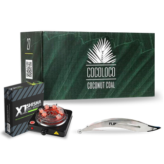 Cocoloco 27mm 1kg + Flip Tong + X1 Brenner