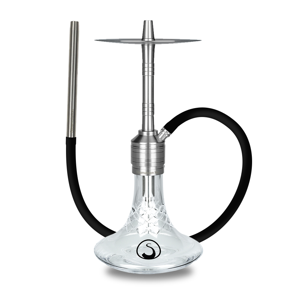 Steamulation Steamulation Mini Gen. II Hookah - Crystal - Hookah Shisha - UK - black ...
