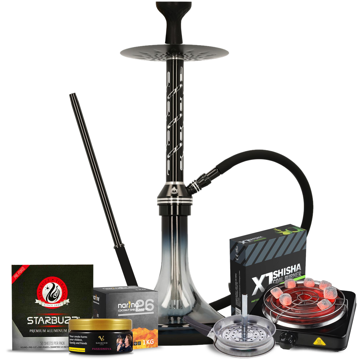 Cyber X Hookah Starter Kit
