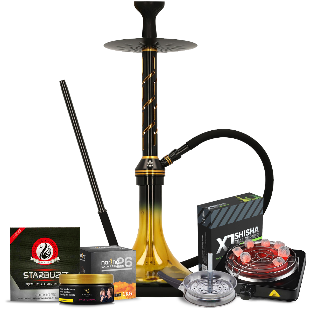 Cyber X Hookah Starter Kit