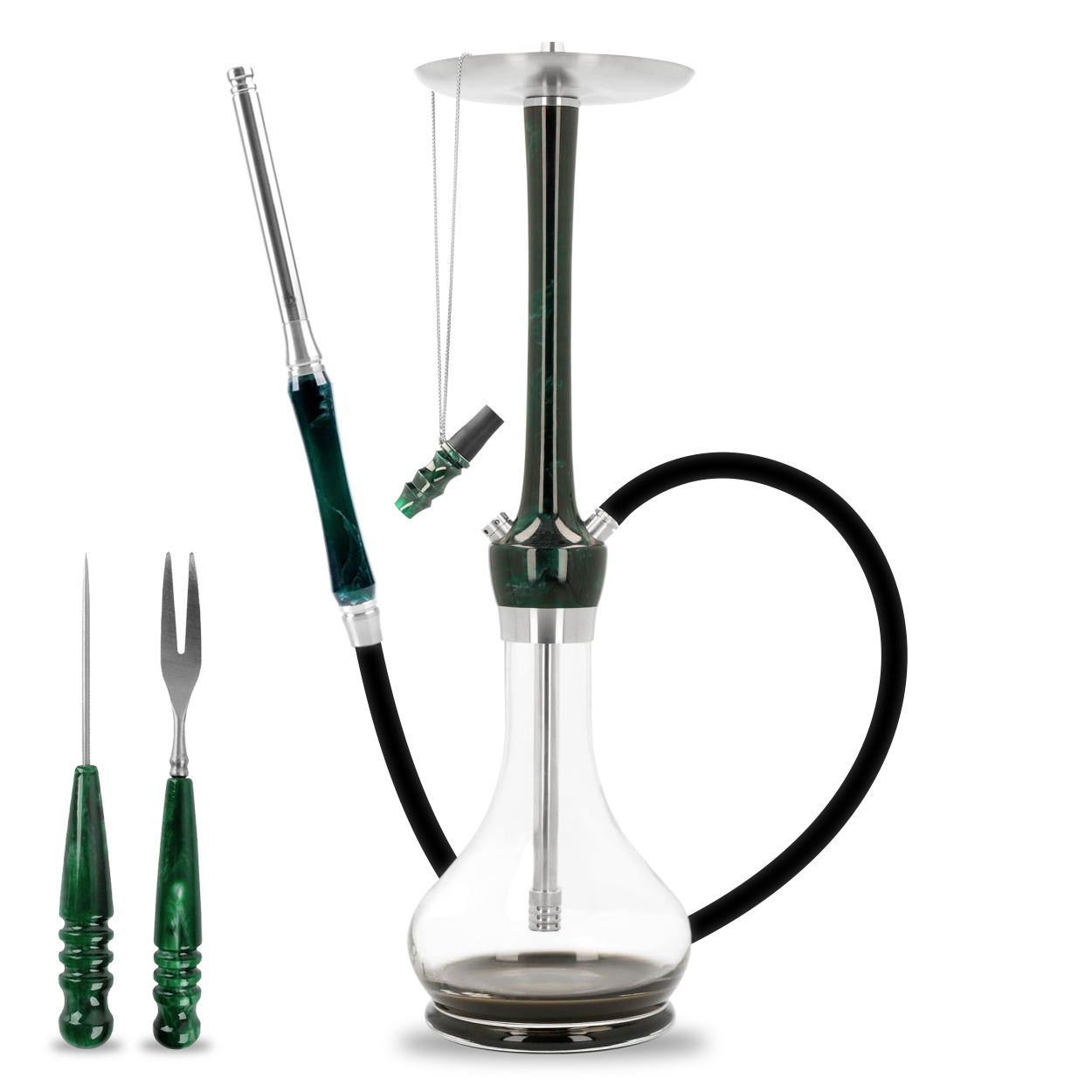 Balian Hookah - Dark Emerald