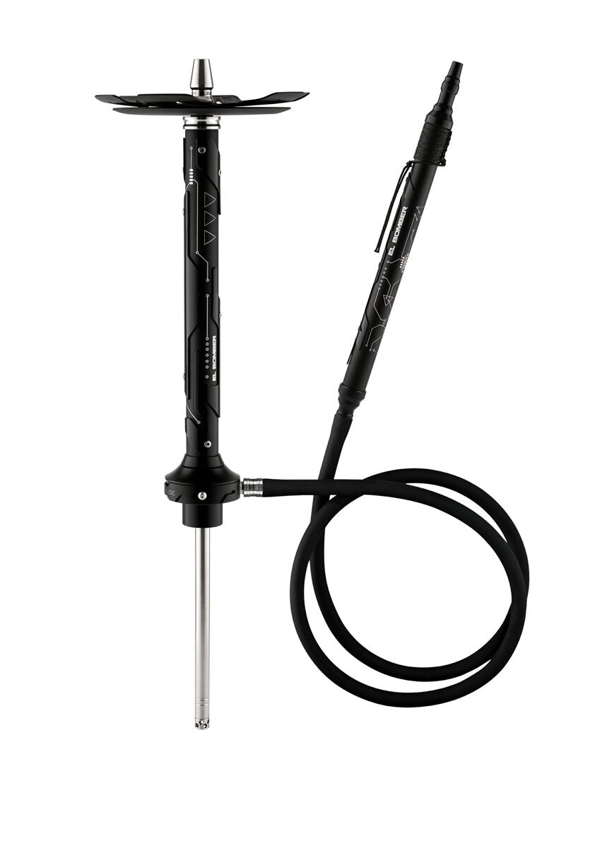 El Bomber Sansara Cyber Hookah Black