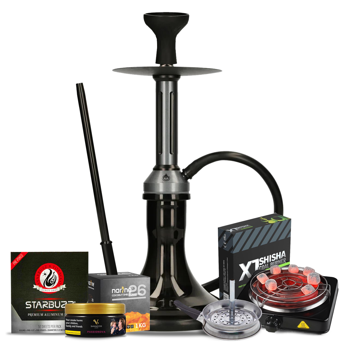 El-Badia Fusion Hookah Bundle