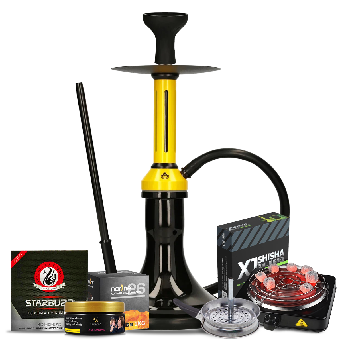 El-Badia Fusion Hookah Bundle