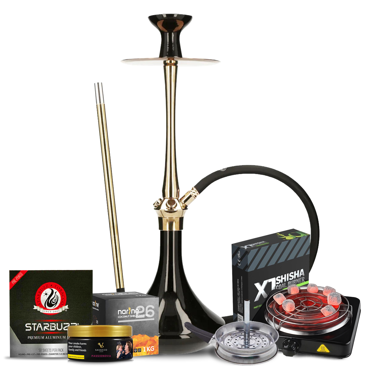 C7 V2 Hookah Starter Kit