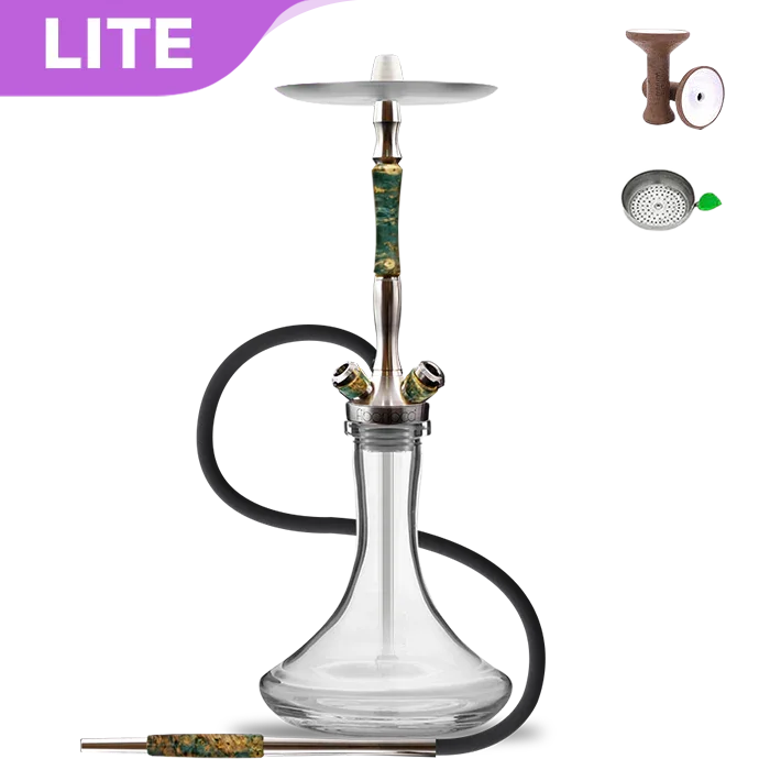 Union Hookah Fibonacci - Stabilised Wood
