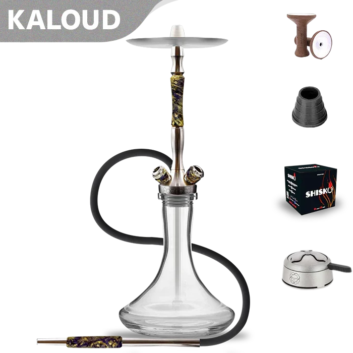 Union Hookah Fibonacci - Stabilised Wood