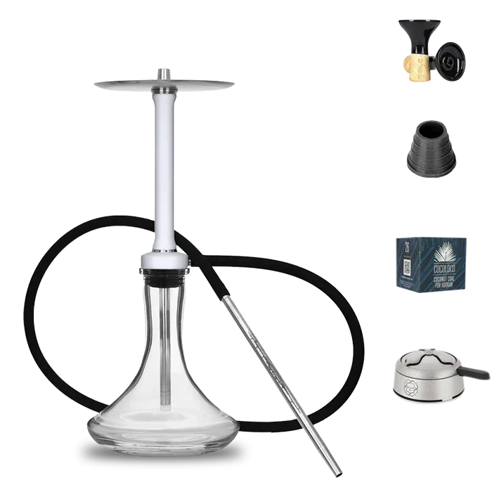 First Hookah Core Light Hookah Set - White