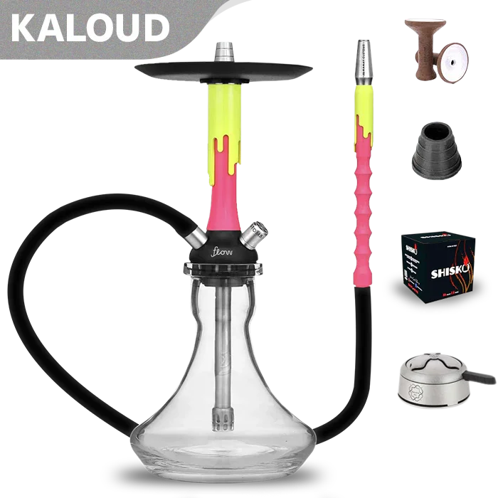 Mamay Customs Flow Shisha Set (Neon Unicorn)