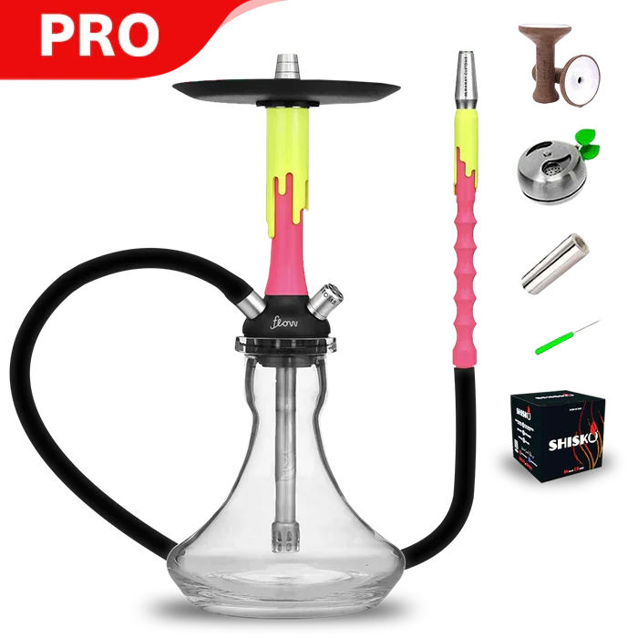 Mamay Customs Flow Shisha Set (Neon Unicorn)