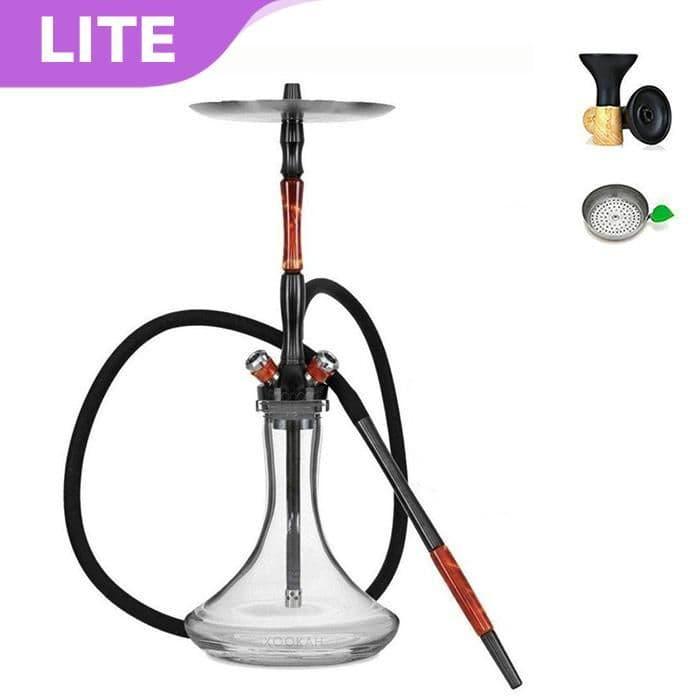 Union Hookah Fibonacci PVD ボトル、ボウル付き shishagear