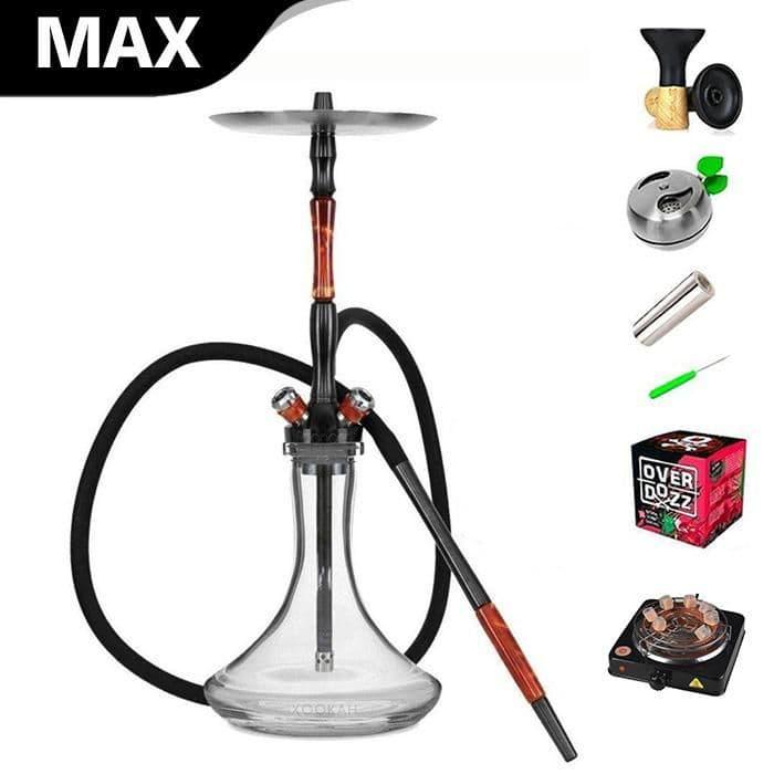 Union Hookah Fibonacci PVD 石墨色套装