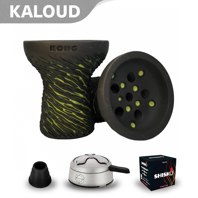 Kong Hookah Turkish Lava Bowl - Green