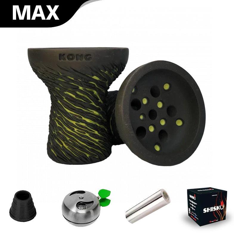 Kong Hookah Turkish Lava Bowl - Green