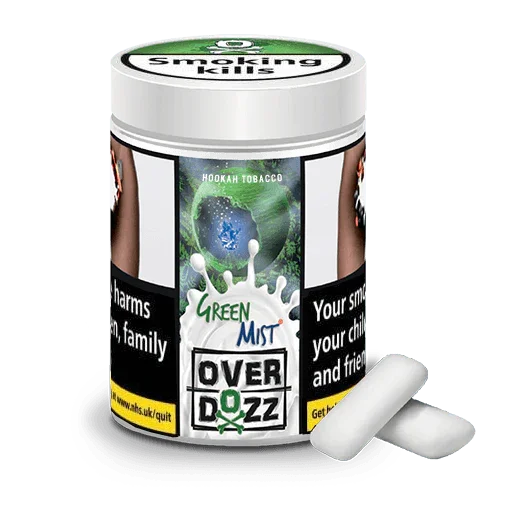OverDozz Green Mist (Tropical Gum) Flavour