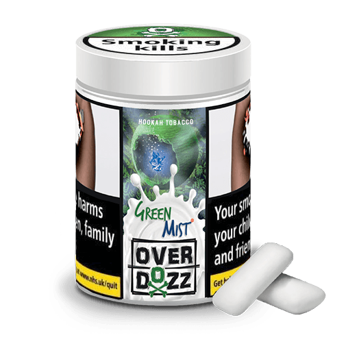 OverDozz Green Mist (Tropical Gum) 50g Flavour