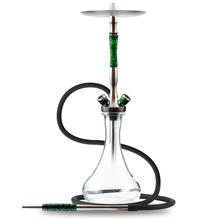 Union Hookah Fibonacci Hookah - Green Acrylic
