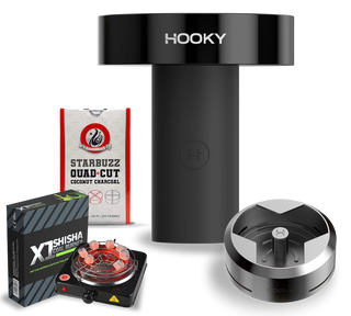 HKY Head Black + HKY HMD + Quad Cut Coal + X1 Burner