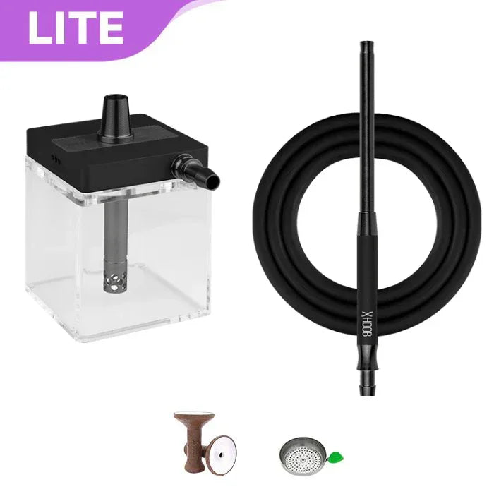 Hoob SubAtom Hookah C - Black Black