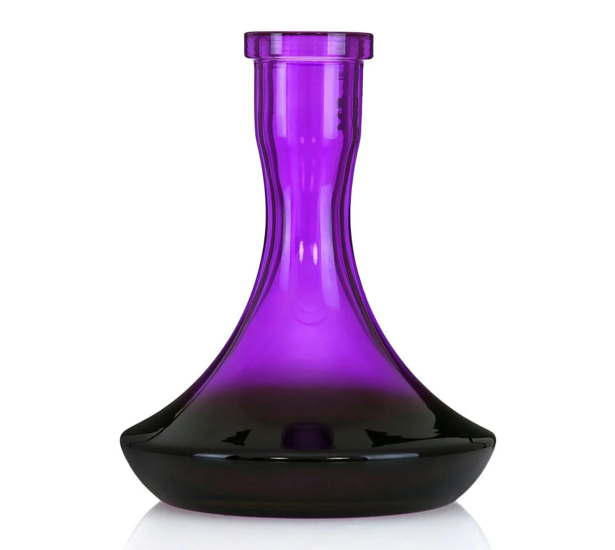 Base de shisha de cono ruso artesanal - Morado ahumado