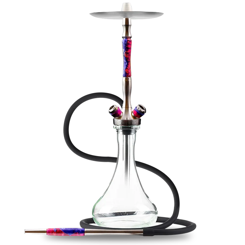 Union Hookah Fibonacci Hookah - Hybrid Pink Purple