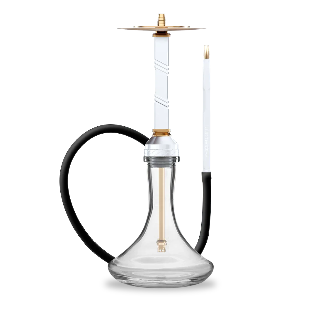 Illicit Hookah Model XI - Silver