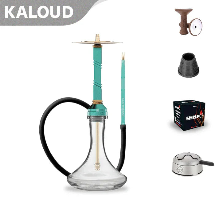 Illicit Hookah Model XI - Green
