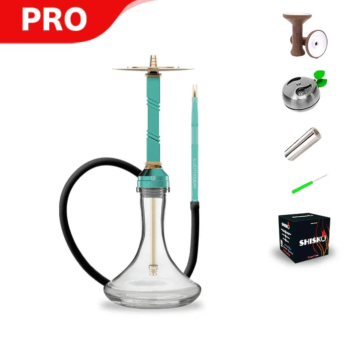 Illicit Hookah Model XI - Green