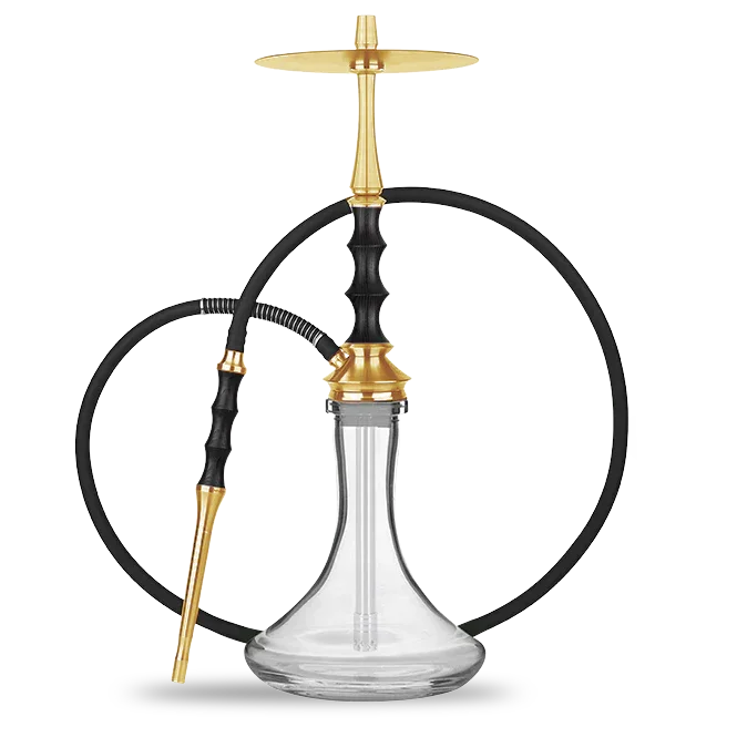 Japona Satori Black Hookah - Gold Edition